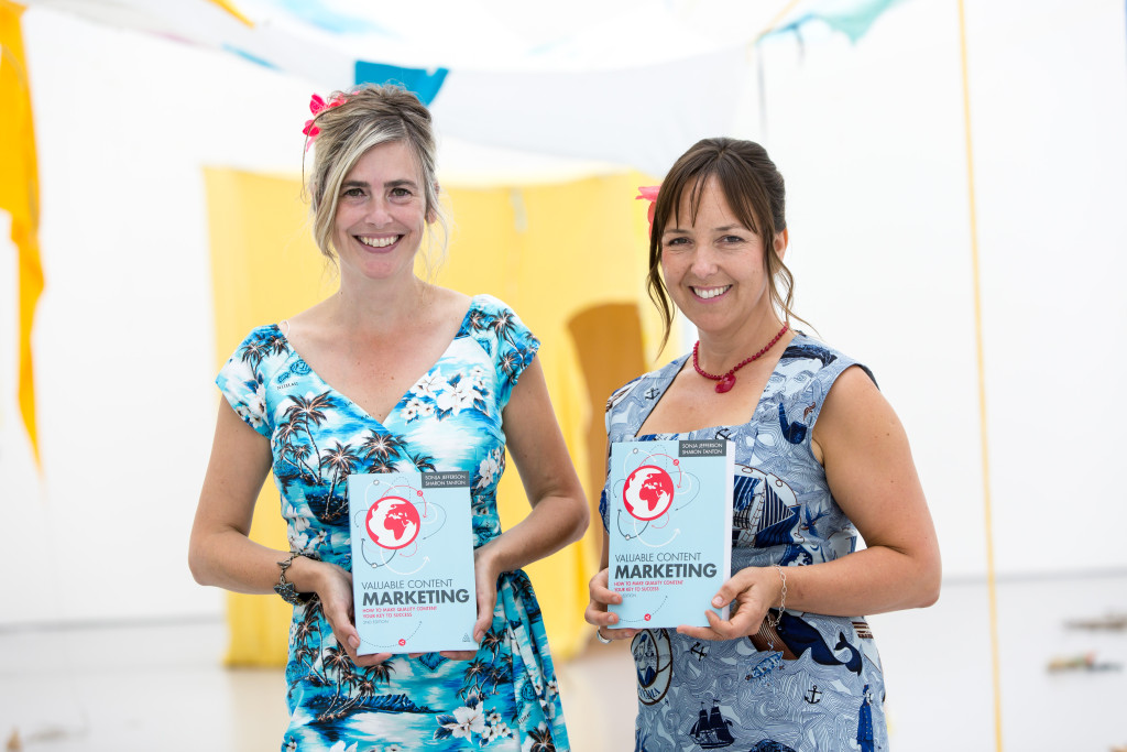 Sonja Jefferson and Sharon Tanton authors of Valuable Content Marketing book